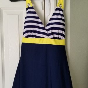 Brand new, never worn Nautical One/pc bathing suit